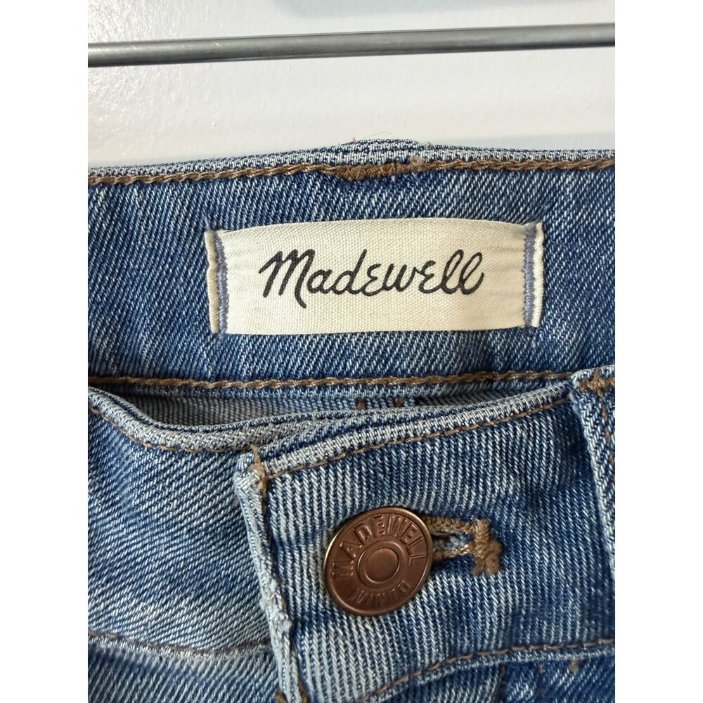 Madewell Curvy High Rise Skinny Jeans Womens 24 Medium Wash Stretch Denim - Picture 3 of 5